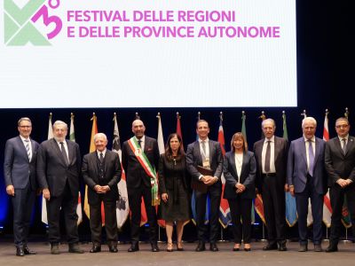 Festival delle Regioni - Cerimonia di apertura con il Presidente Mattarella - 20-10-2024