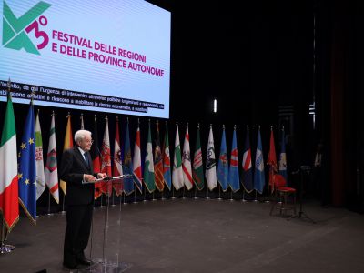 Festival delle Regioni - Cerimonia di apertura con il Presidente Mattarella - 20-10-2024